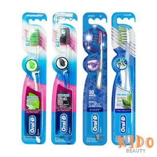 Bàn Chải Đánh Răng ORAL-B Gum Care Green Tea | Black Tea - Bàn chải đánh răng ORALB trà đen / trà xanh (1 cây)