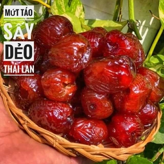 mứt táo sấy dẻo Thái Lan đã tách hạt (hủ500g)