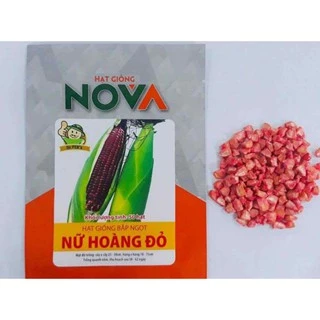 Hạt giống Bắp Tím ngọt Nữ Hoàng đỏ 50 Hạt