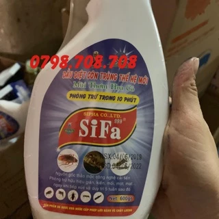 Dầu diệt công trùng thế hệ mới sifa 600g