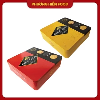 Bánh nhập khẩu Lucky Sun 410G hộp thiếc