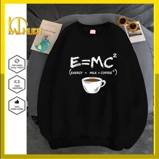 Áo sweater unisex in hình lạ mắt,vải nỉ bông mềm mịn