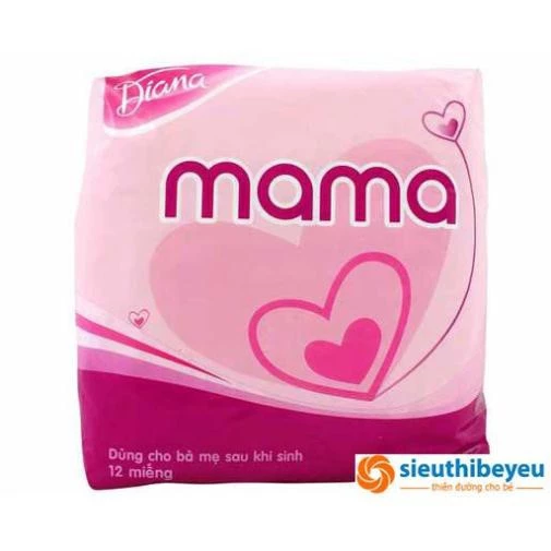 Bỉm mama cho mẹ sau sinh gói 12 miếng