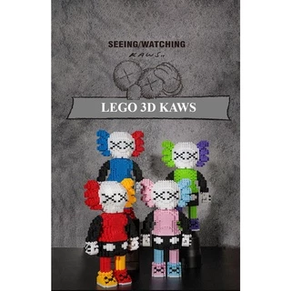 Đồ Chơi Lắp Ráp 3D, Đồ Chơi Lắp Ghép KAWS, Lego 3D KAWS