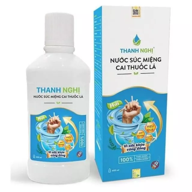 Nước súc miệng cai thuốc lá Thanh Nghị