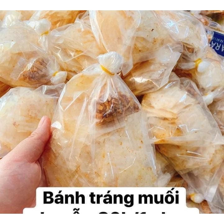 Combo 10 bịch Bánh tráng muối nhuyễn Tây Ninh (Chính gốc Tây Ninh)