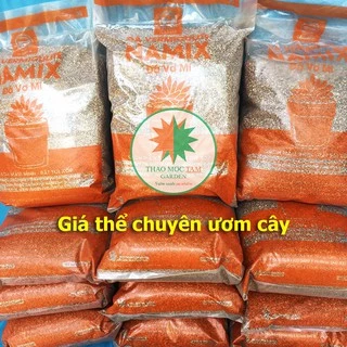 Đá Vermiculite Namix ươm cây, gieo hạt, giâm cành hoa hồng - Túi 5dm3