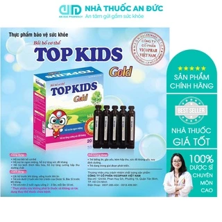 Bồi Bổ Cơ Thể Topkids Gold - Hỗ Trợ Ăn Ngon Miệng, Tăng Sức Đề Kháng - Nhà Thuốc An Đức