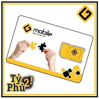 Sim Tỷ Phú 2 - Chính hãng Gtel Mobile - Gmobile