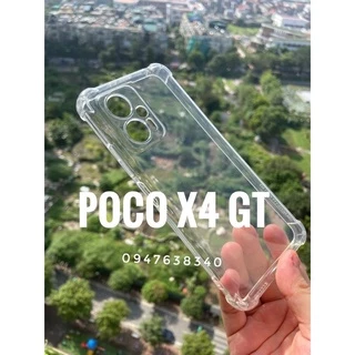 Ốp lưng dẻo chống sốc Xiaomi Poco X4 GT khoét mắt Camera