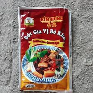 Gia vị bò kho Kim Hưng 25g