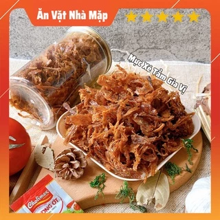 Khô Mực Xé Sợi Tẩm Gia Vị Dai Giòn Cay Đậm Đà, Hủ 250g