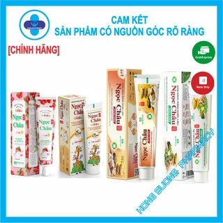 Kem Đánh Răng Dược liệu Ngọc Châu người lớn, Kem Đánh Răng Ngọc Châu trẻ em 2-6 tuổi và trên 6 tuổi