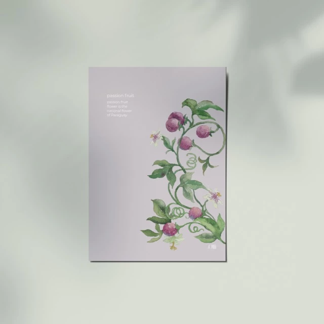 Thiệp Ôm - Chanh Dây | Card - Passion Fruit