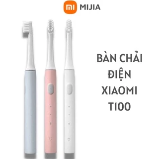 BÀN CHẢI ĐIỆN THÔNG MINH XIAOMI MIJIA T100ư CHỐNG NƯỚC IPX7, NHỎ GỌN 46G