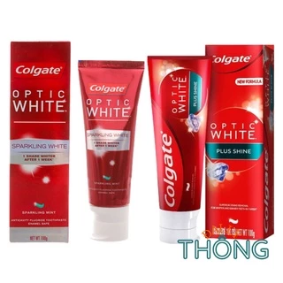 Kem đánh răng trắng răng COLGATE Optic White Plus Shine / Sparkling White 100g