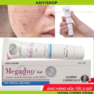 Megaduo Gel giảm mụn ẩn, giảm thâm, dưỡng da - Megaduo AHA - Megaduo Plus 15g