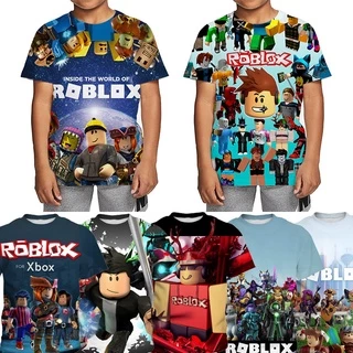 Áo Thun In Hình Roblox Ngộ Nghĩnh Đáng Yêu Cho Bé