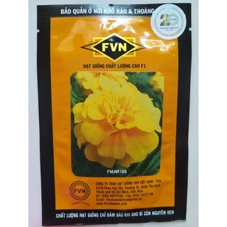 Hạt giống vạn thọ Pháp lùn - FR.Marigold FVN 109 gói 100 hạt