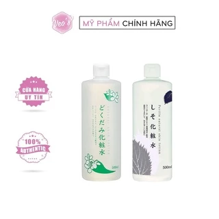 Nước hoa hồng Diếp Cá và Tía Tô Chinoshio Natural Skin Lotion Nhật Bản 500ml