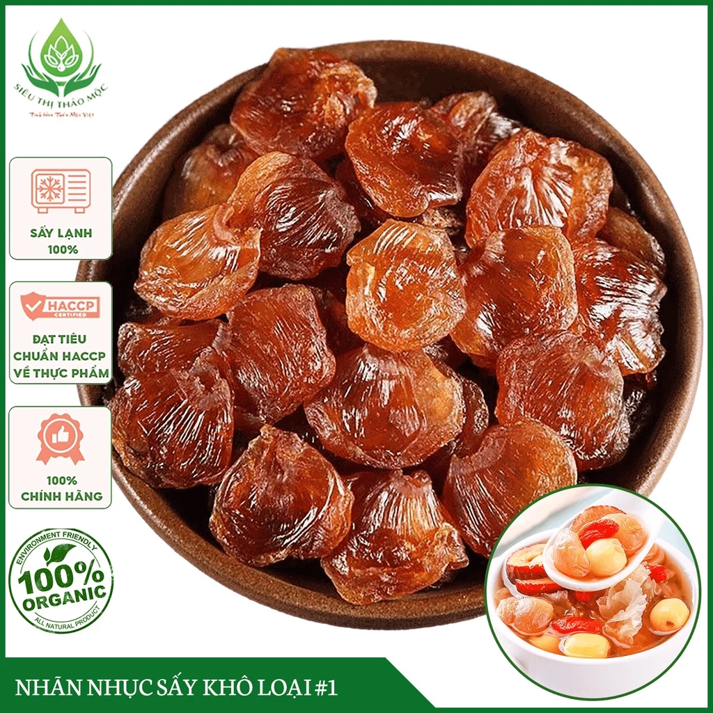✅[HÀNG LOẠI 1] Nhãn Nhục Khô Hưng Yên Cơm Nhãn Khô Vàng Đẹp Thượng Hạng Cánh Dày Thơm Ngon