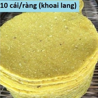 BÁNH TRÁNG KHOAI LANG ĐẶC SẢN TAM QUAN - SIZE 25 CM - HÀNG LOẠI 1