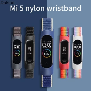 Dây Đeo Nylon Thể Thao Cho Đồng Hồ Thông Minh Xiaomi Mi Band 5 4 3 6