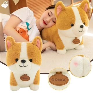 Chó Corgi Nhồi Bông Mềm Mại Dễ Thương Dùng Làm Quà Tặng