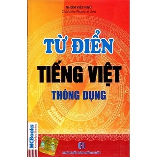 Sách Từ Điển Tiếng Việt Thông Dụng ( Bìa Đỏ ) - Mcbooks - Bản Quyền