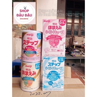 [MẪU MƠI ] Sữa bột MEIJI nội địa Nhật số 0-1 và 1-3 800g