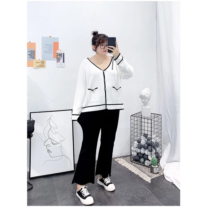 QUẦN NỮ ỐNG LOE 3 TÚI LƯNG CAO NÂNG MÔNG CHE KHUYẾT ĐIỂM ĐỦ SIZE 50-100KG