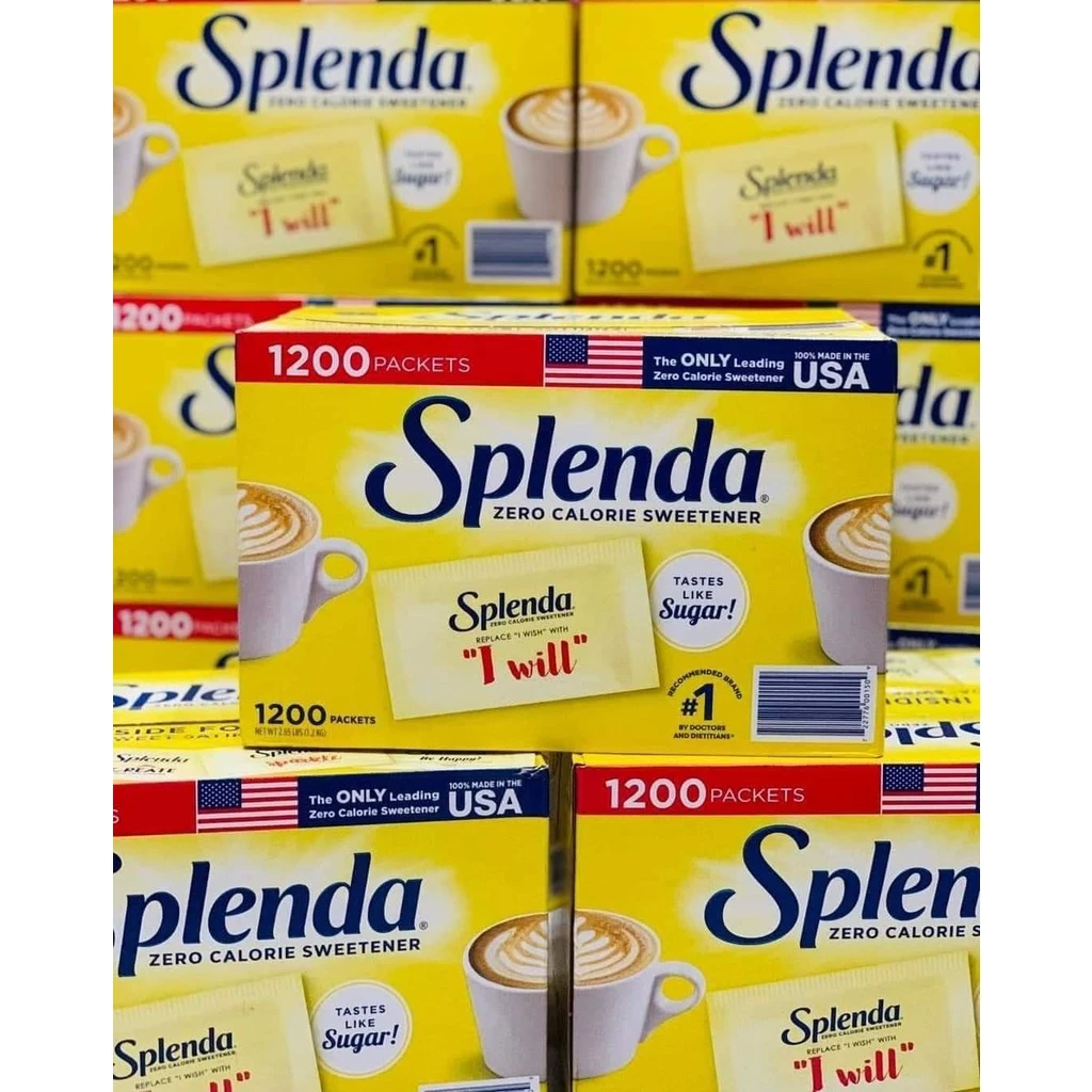 1 thùng đường ăn kiêng Splenda/ Sweet (Tiểu đường, béo phì, Das, keto, lowcarb) - Healthy