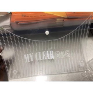 Túi cúc, túi clear bag Trà my dẻo dai