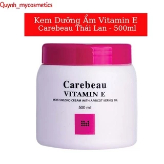 Kem dưỡng da Vitamin E Carebeau nắp hồng 500ml - Thái Lan
