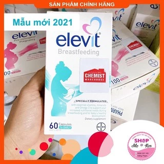 {Date 03/2026+Tặng 1 elevit Bú 4 viên} Elevit Sau Sinh🚛Freeship🚛Elevit Bú BREASTFEEDING Loại 60v - Nội Địa Úc