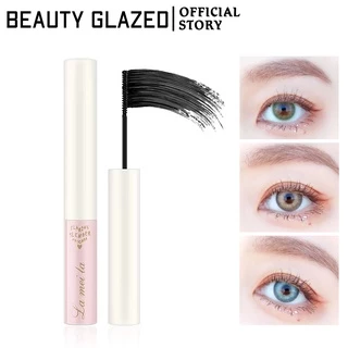 Mascara BEAUTY GLAZED chống mồ hôi không dễ nhòe chuốt mi cong vút và dày tự nhiên