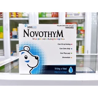 ✅[Chính hãng] NOVOTHYM giúp tăng sức đề kháng cho bé và tăng cường miễn dịch (Hộp 10 ống)