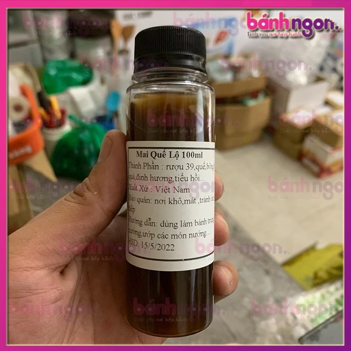 Mai quế lộ (nước ướp làm nhân bánh trung thu) chai 100ml