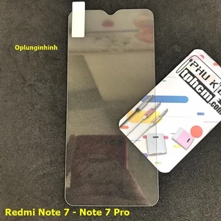 Dán Cường Lực Chống Trầy Xiaomi Redmi Note 7 - Note 7 Pro Trong Suốt Ko Full Màn Hình