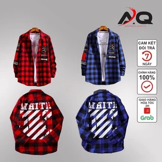 Áo Sơ Mi Caro Flannel 💖Nam Nữ chống nắng Đẹp Cực Chất Nhiều Mẫu Phong Cách Unisex