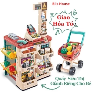 Đồ chơi quầy siêu thị giành riêng cho bé - đồ chơi thông minh Bi House