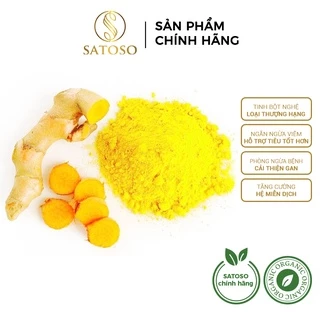 Tinh bột nghệ vàng thượng hạng tốt cho sức khỏe, đẹp da SATOSO 1kg SA117