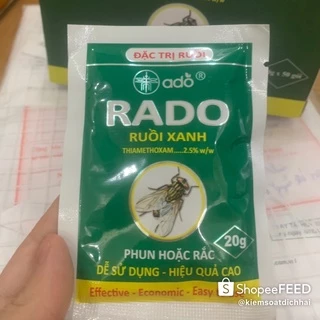 Siêu diệt ruồi Rado gói 20g