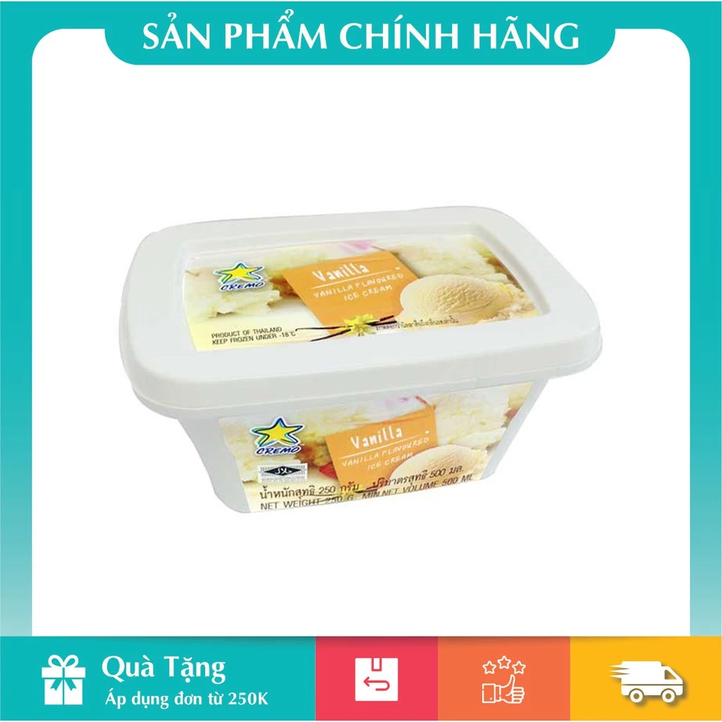 [CHỈ GIAO HCM] Kem Cremo Hộp 1000ml