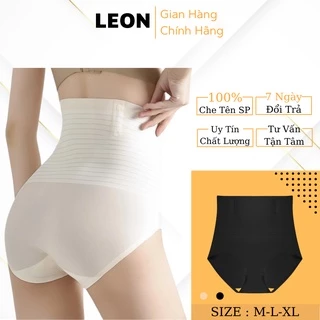 Quần Nịt Bụng Giảm Mỡ Định Hình Eo Thon Không Tạo Ngấn LEON 1.0