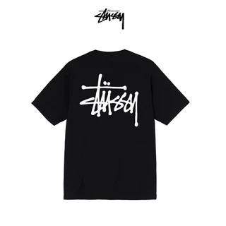 Áo Thun Tay Ngắn In LOGO Stussy Trước Và Sau Thời Trang Xuân Hè Cho Nam Và Nữ