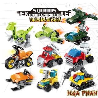 1 Hộp Biệt Đội Viễn Chinh Cực Đẹp Đồ Chơi Xếp Hình Lắp Ráp Lego Enlighten Qman MOC DIY