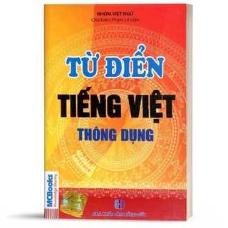 Sách - Từ Điển Tiếng Việt Thông Dụng ( bìa cứng đỏ ) - MCB
