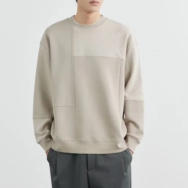 Áo sweater Cổ Tròn Dáng Rộng Phong Cách Hàn Quốc Thời Trang Xuân Thu 2022 Mới Cho Nam