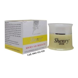 KEM SHENRY MỤN NÁM TRẮNG DA 3 IN 1 10G